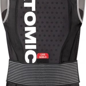 Atomic Live Shield Vest Selkäpanssari Musta / Harmaa