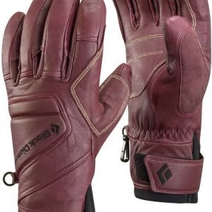 Black Diamond Legend Gloves Lasketteluhanskat Tummanpunainen