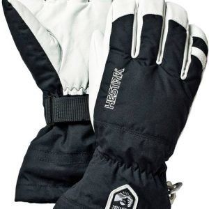 Hestra Army Leather Heli Ski Glove Lasketteluhanskat Musta