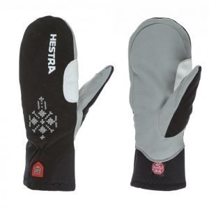 Hestra Windstopper Breeze Female Mitt Lasketteluhanskat Musta