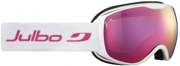 Julbo Pioneer Blanc / Rose Rose Flash Pink Laskettelulasit