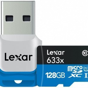 Lexar 128gb 633x Msdhc Micro Sd Muistikortti