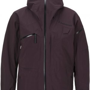 Peak Performance Heli Alpine Jacket Tummanpunainen