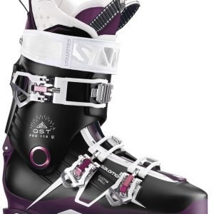 Salomon Qst Pro 110 W Laskettelumonot Musta / Tummanpunainen