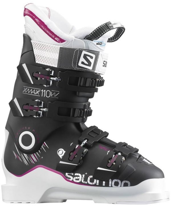 Salomon X Max 110 W Laskettelumonot Musta / Valkoinen