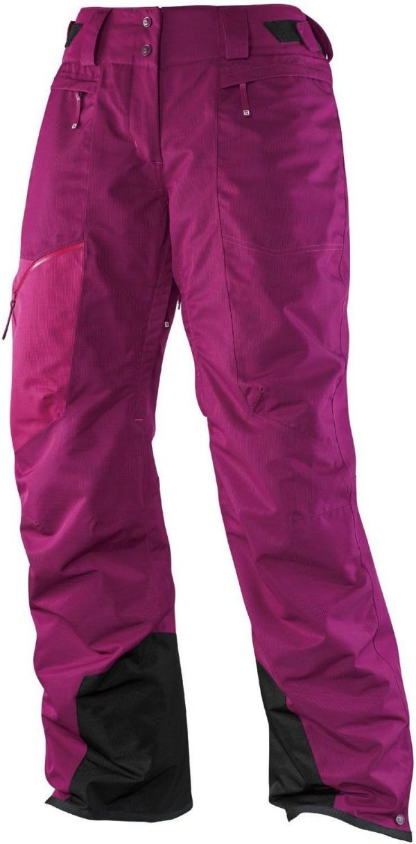 Salomon Zest Pant Lasketteluhousut Purple