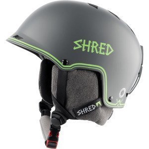 Shred Half Brain D-Lux Bigshow Grey-Green Laskettelukypärä