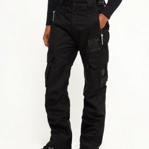 Superdry Lasketteluhousut Musta