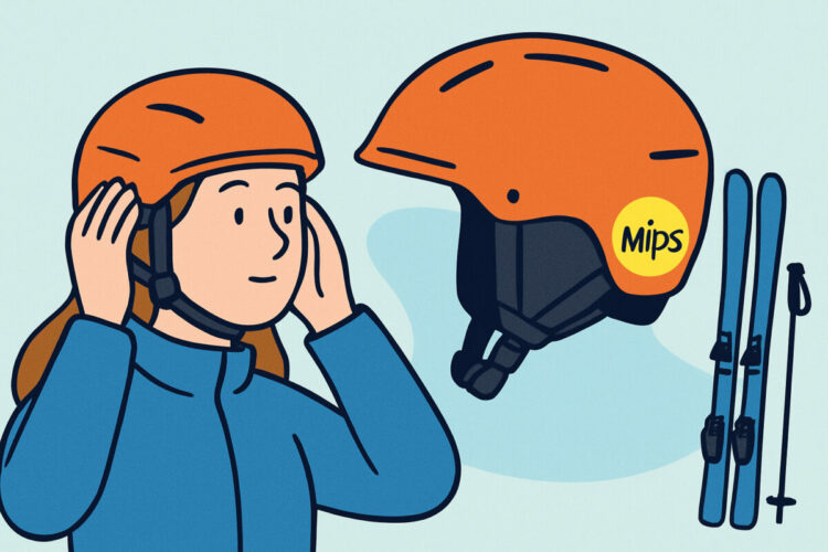 Laskettelukypärä ja sen MIPS-järjestelmä